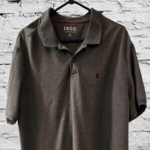 Men's Gray IZOD Polo Shirt